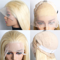 T613/OR/4 Lace Front Straight Human Hair Wigs